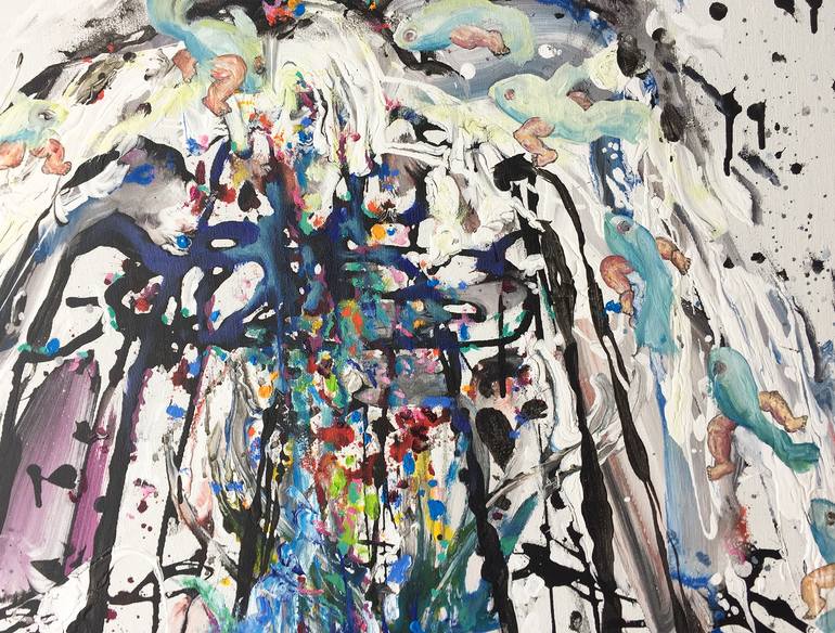 Original Expressionism Other Painting by Sylvia Thijssen