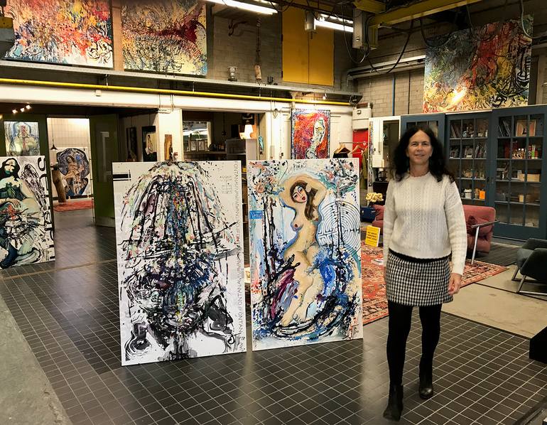 Original Expressionism Other Painting by Sylvia Thijssen