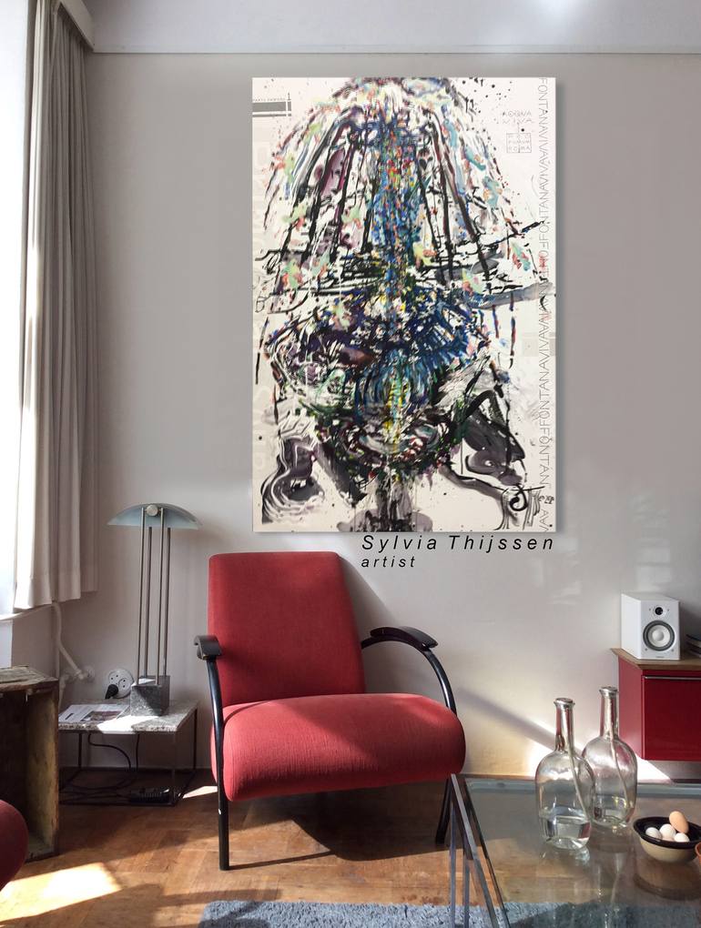 Original Expressionism Other Painting by Sylvia Thijssen