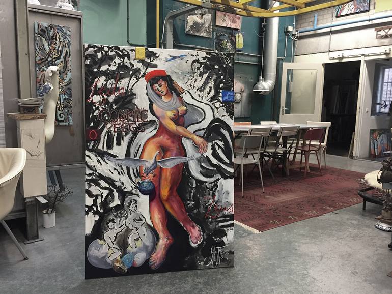Original Expressionism Other Painting by Sylvia Thijssen