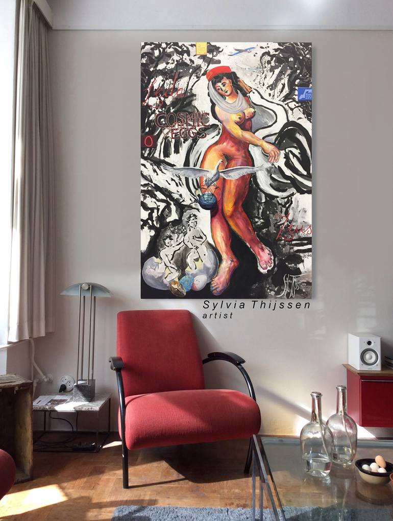 Original Expressionism Other Painting by Sylvia Thijssen