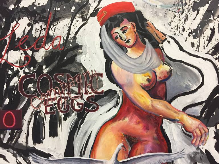 Original Expressionism Other Painting by Sylvia Thijssen