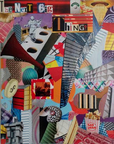 Print of Abstract Collage by jeff burriss