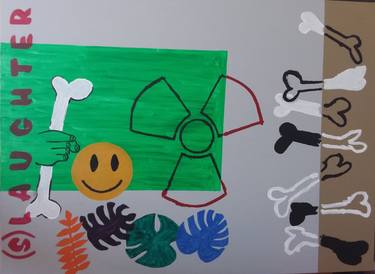 Original Abstract Painting by Jeff Burriss
