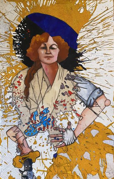 Print of Dada Women Paintings by Cheryl M Gross