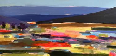 Original Abstract Landscape Paintings by Rebecca Klementovich