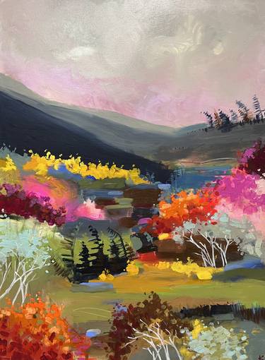 Original Nature Paintings by Rebecca Klementovich
