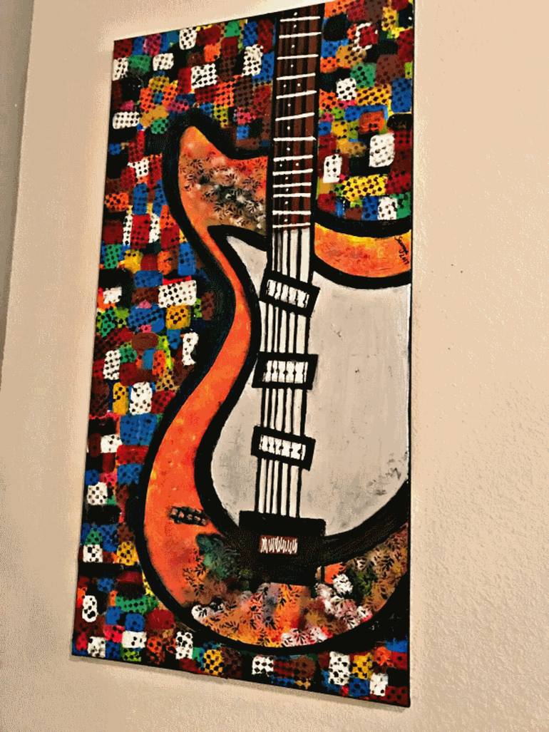 Original Modernism Abstract Painting by Saumya Saxena