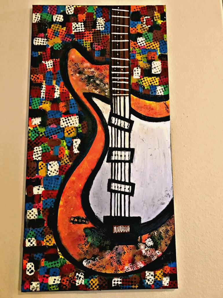 Original Modernism Abstract Painting by Saumya Saxena