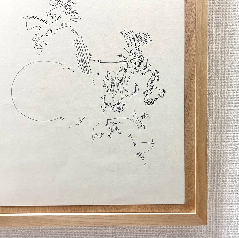 Original Abstract Drawing by Ray Watanabe