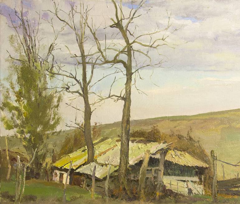 Original Fine Art Landscape Painting by Sergey Kostov