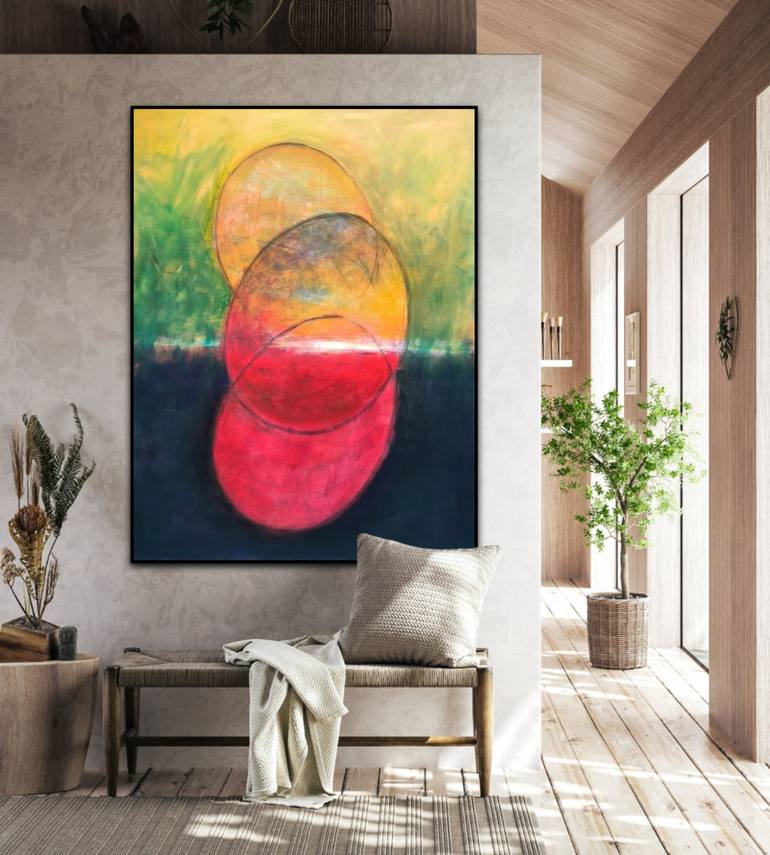 Original Abstract Painting by Thia Path