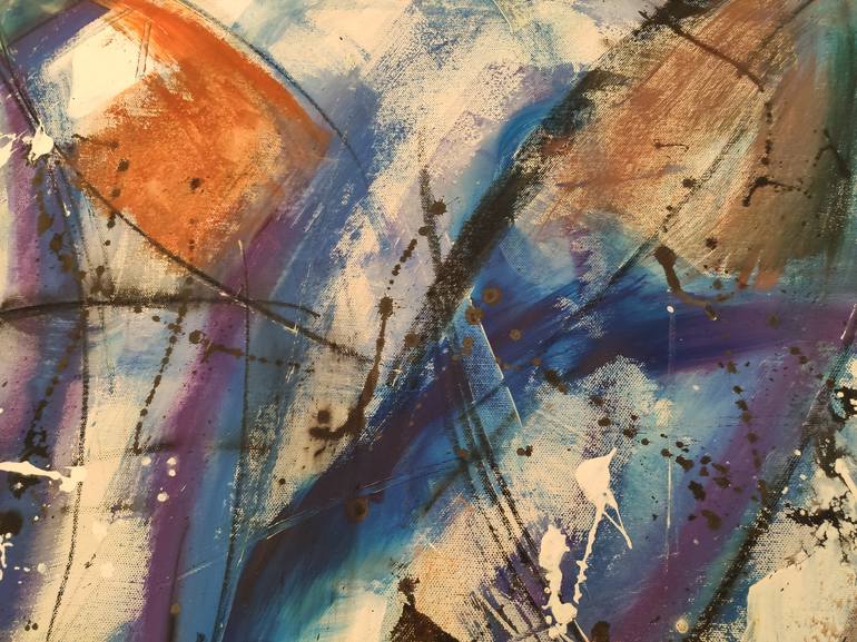 Original Abstract Painting by Thia Path