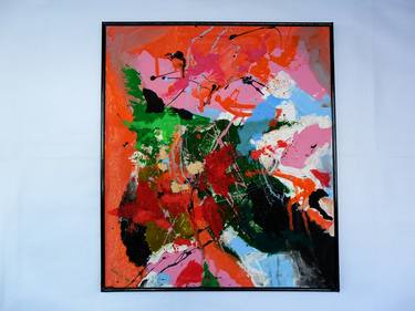 Absolute rose--abstract contemporary art painting thumb