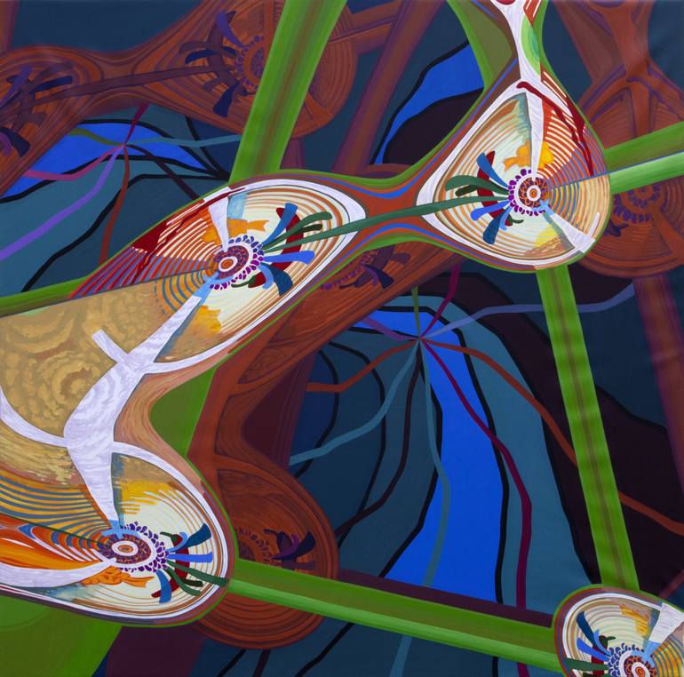 subconscious messages Painting by Konstantinos Tolis Saatchi Art