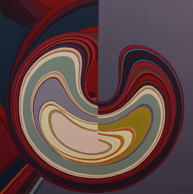 Evolutionary scenario Painting by Konstantinos Tolis Saatchi Art 