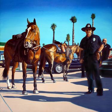 Print of Realism Horse Paintings by Scott Shellstrom