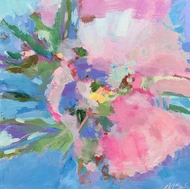 Original Abstract Floral Paintings by Mary Ann Sedivy