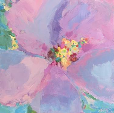 Original Abstract Floral Paintings by Mary Ann Sedivy