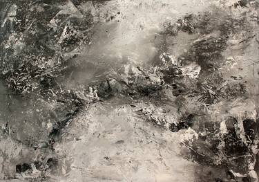 Opening Night deep texture abstract  by Pawel Juszkiewicz Huge 48x36 thumb