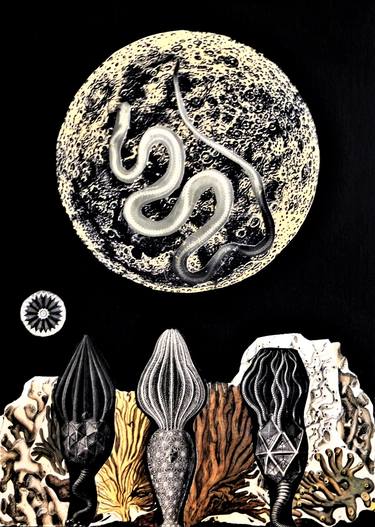 Print of Surrealism Outer Space Collage by Jack Steel