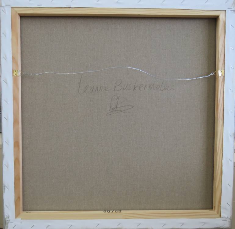 Original Abstract Animal Painting by Leanne Buskermolen