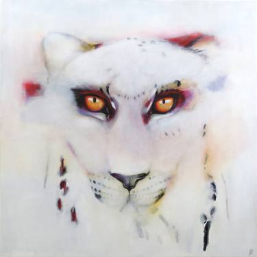 Original Abstract Animal Paintings by Leanne Buskermolen