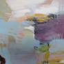 Reflection is painted with acrylics and polymer on canvas. Hanging hardware is included. A frame is possible but not necessary, because the sides are nicely painted as well. More about the way I work and my inspiration can be found in the 'About me' section.