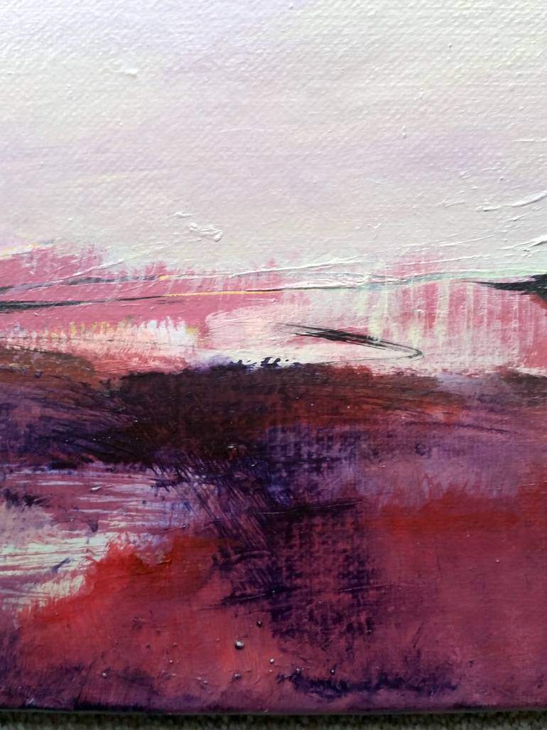 Original Abstract Landscape Painting by Leanne Buskermolen