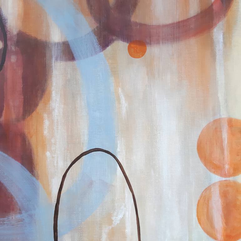 Original Abstract Painting by Leanne Buskermolen
