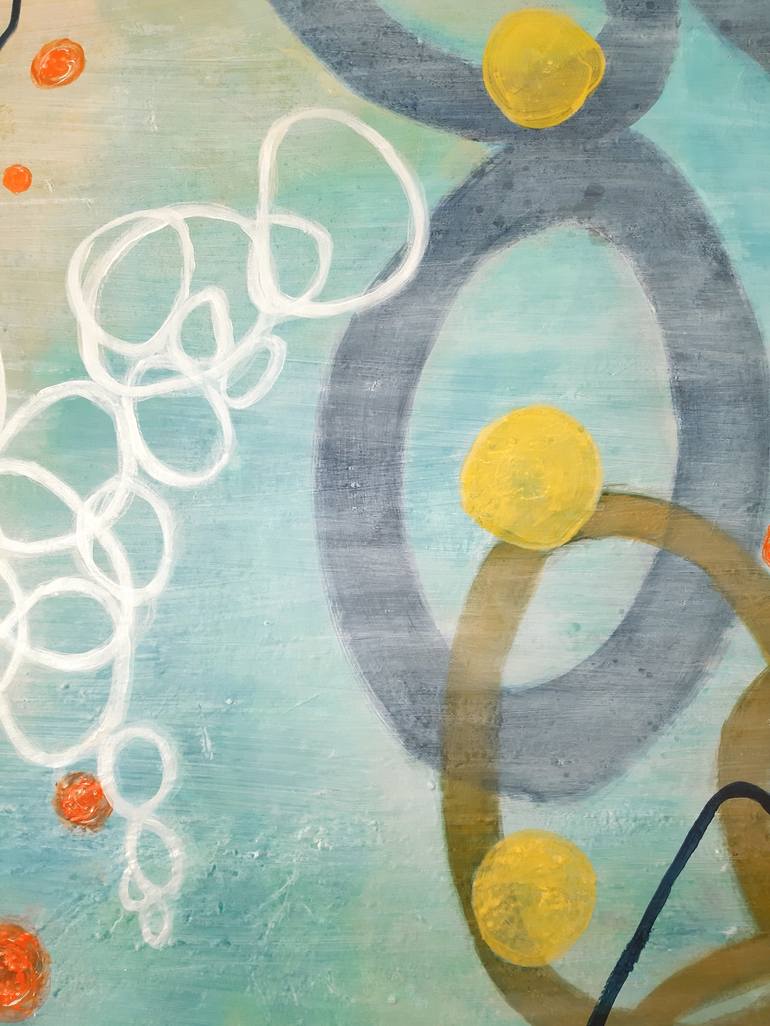 Original Modern Abstract Painting by Leanne Buskermolen