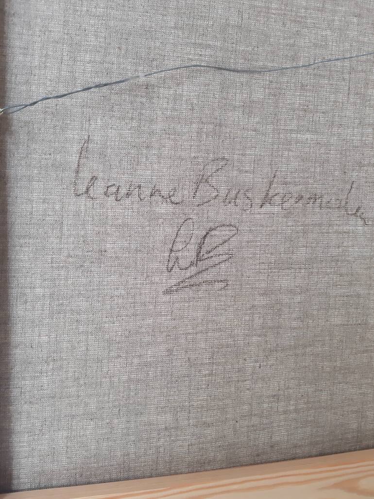 Original Conceptual Abstract Painting by Leanne Buskermolen