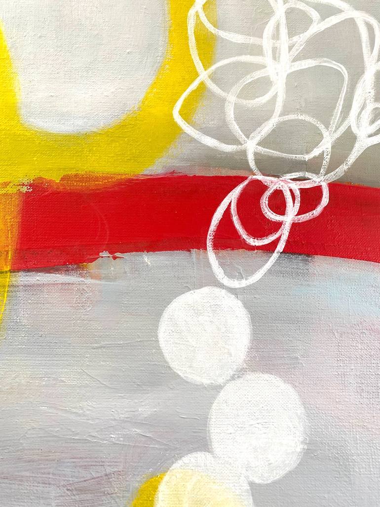 Original Conceptual Abstract Painting by Leanne Buskermolen