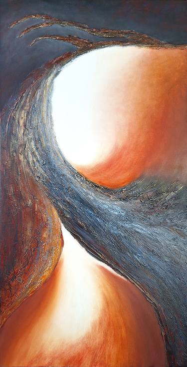 Original Abstract Mixed Media by Rina Ritzi