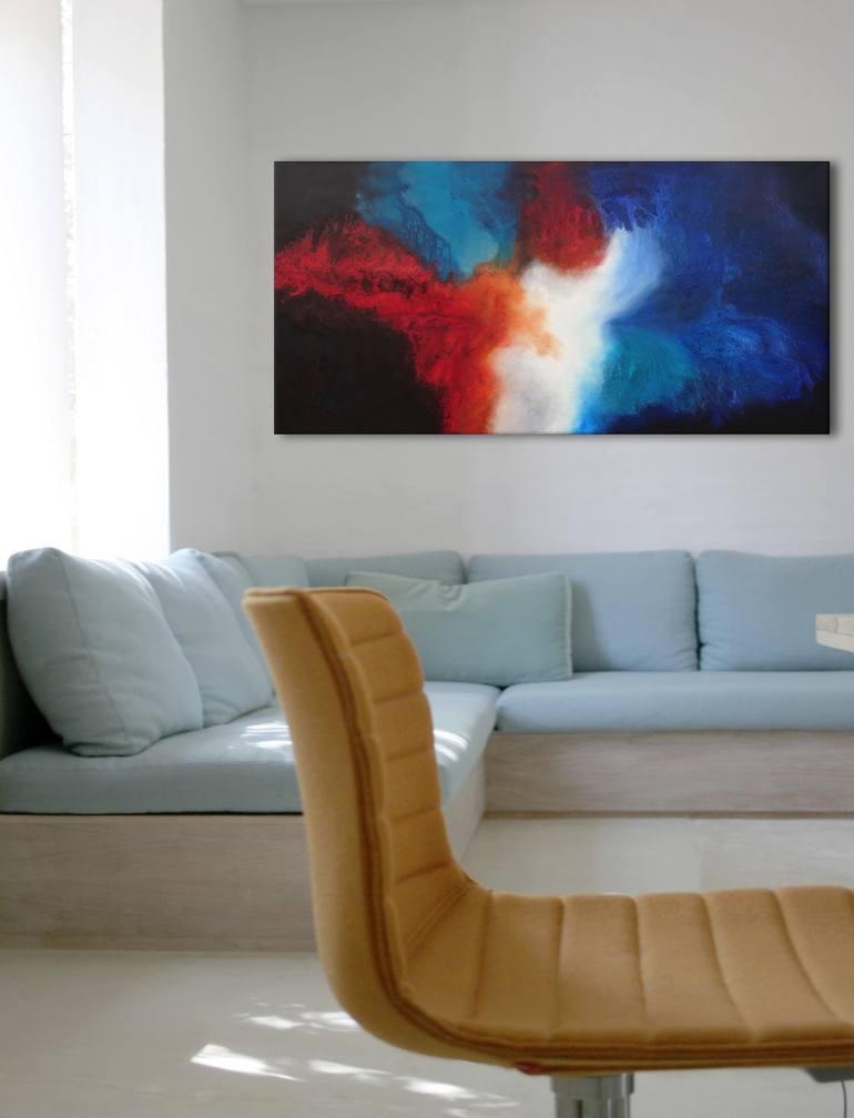 Original Abstract Painting by Rina Ritzi