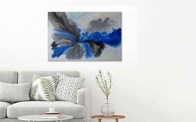 Original Abstract Painting by Rina Ritzi