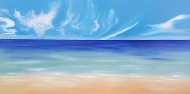 Print of Seascape Paintings by Rina Ritzi