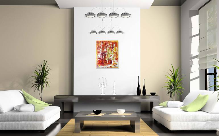 Original Abstract Painting by Daniella Coronel Saavedra