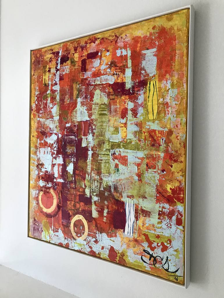 Original Abstract Painting by Daniella Coronel Saavedra