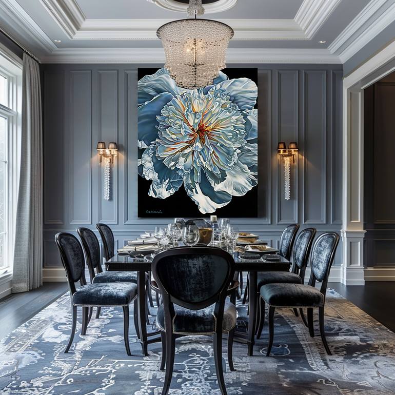 Original Contemporary Floral Painting by Irina Gretchanaia