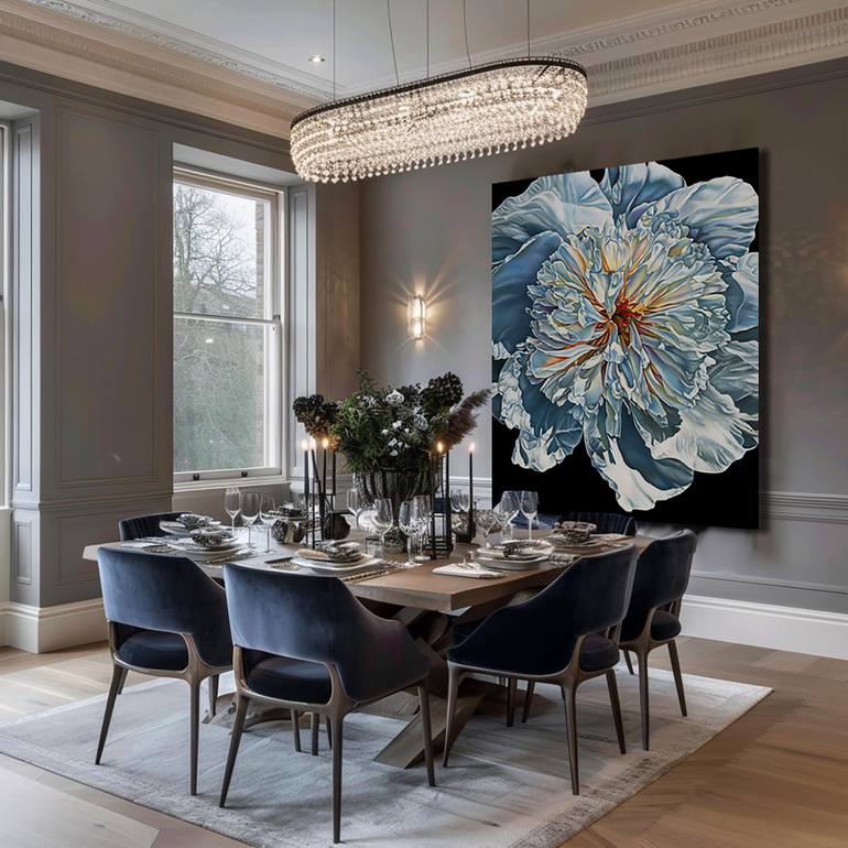 Original Contemporary Floral Painting by Irina Gretchanaia