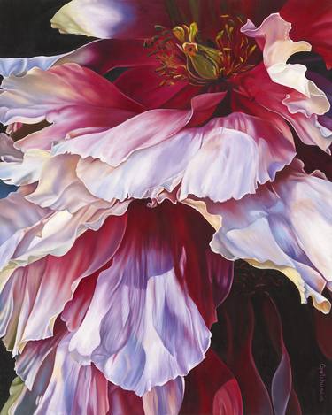 Original Realism Floral Printmaking by Irina Gretchanaia