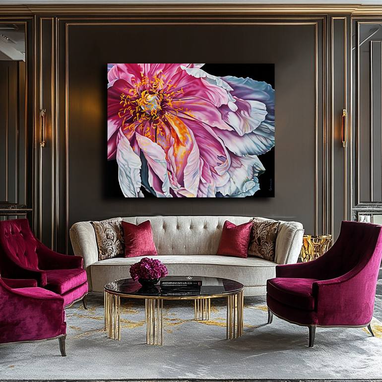 Original Fine Art Floral Painting by Irina Gretchanaia