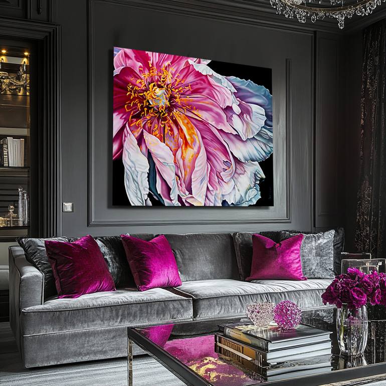 Original Fine Art Floral Painting by Irina Gretchanaia