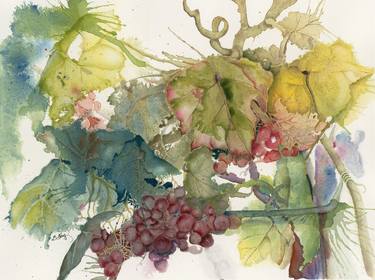 Print of Fine Art Garden Paintings by Grace Fong