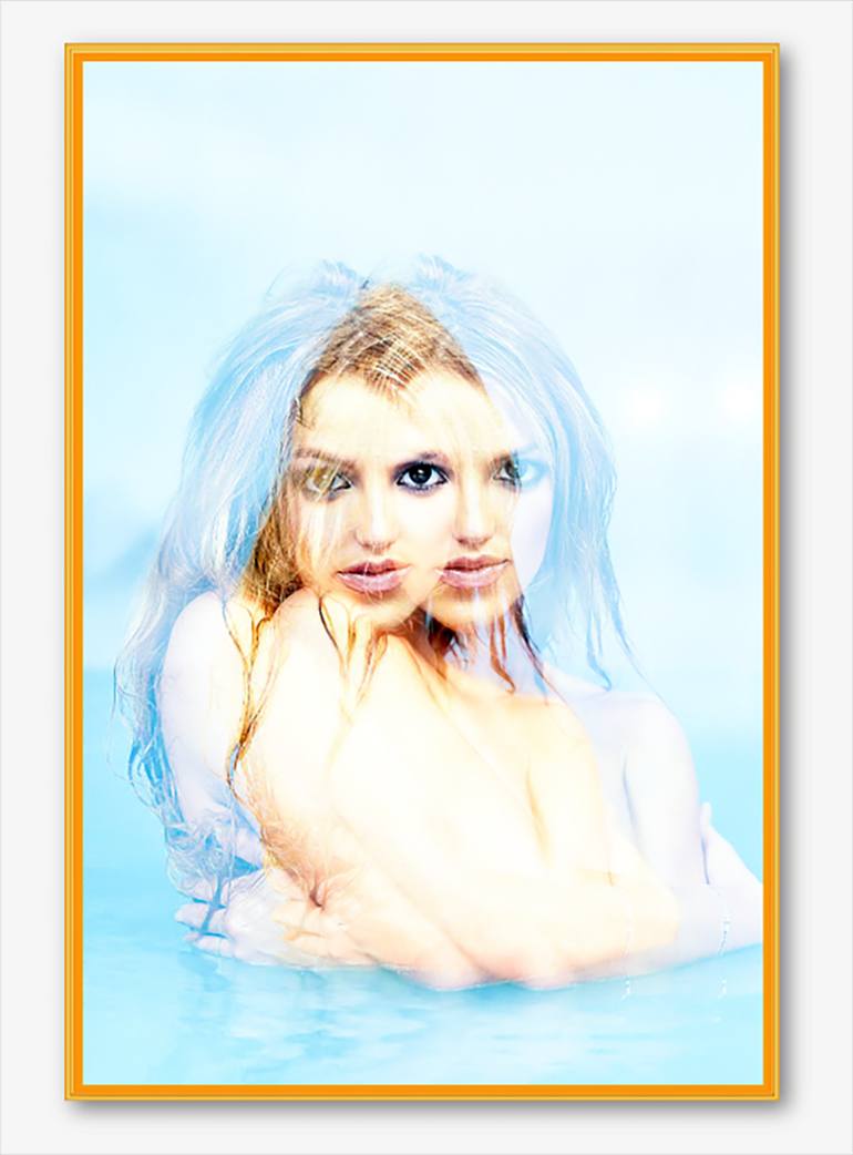 Original Conceptual Women Mixed Media by Chris Horner