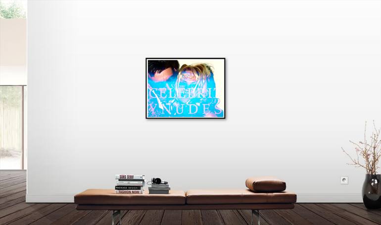 Original Conceptual Pop Culture/Celebrity Mixed Media by Chris Horner