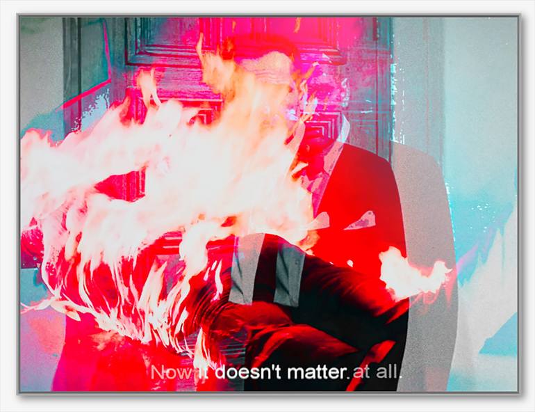 Original Abstract Cinema Mixed Media by Chris Horner