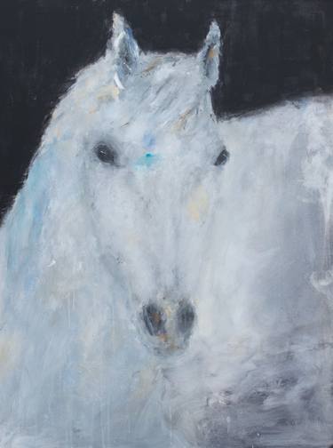 Print of Abstract Expressionism Horse Paintings by S H Khan