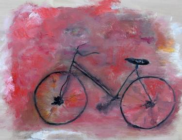 Print of Abstract Bike Paintings by S H Khan